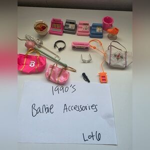 Assorted Barbie 90s Accessories